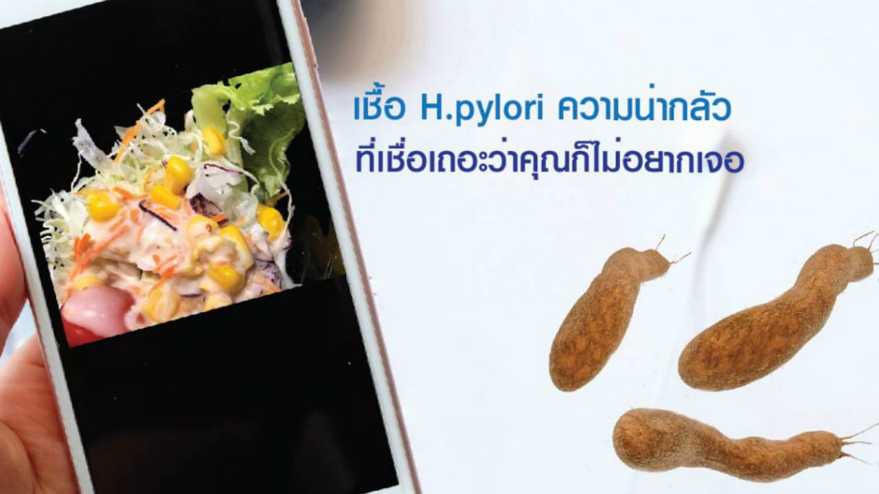 เชื้อ H. pylori ความน่ากลัว ที่เชื่อเถอะว่า! คุณไม่อยากเจอ