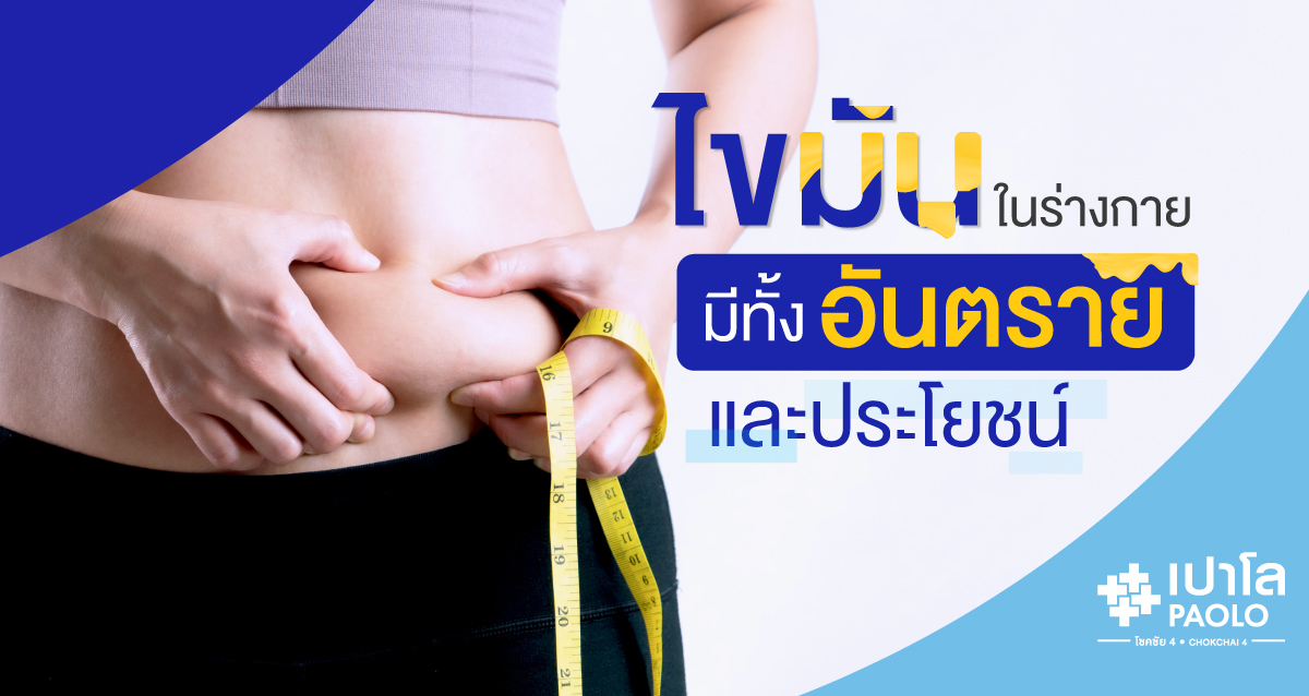 ความเสี่ยงของคนอ้วน…เมื่อไขมันในเลือดสูง | โรงพยาบาลเปาโล - Paolo Hospital