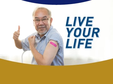 Life your life Senior วัคซีนป้องกันงูสวัด