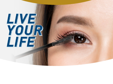Live Your Life Office ทำความสะอาดเปลือกตา